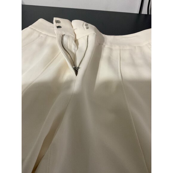 *A.L.C. Cropped Pants Ivory Wide Leg size 6 - Picture 4 of 13